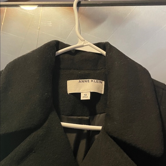 Anne Klein Jackets & Blazers - Anne Klein Classic Black Coat